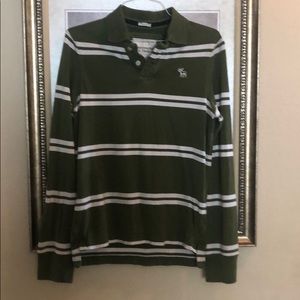 Abercrombie & Fitch Long Sleeve Polo.